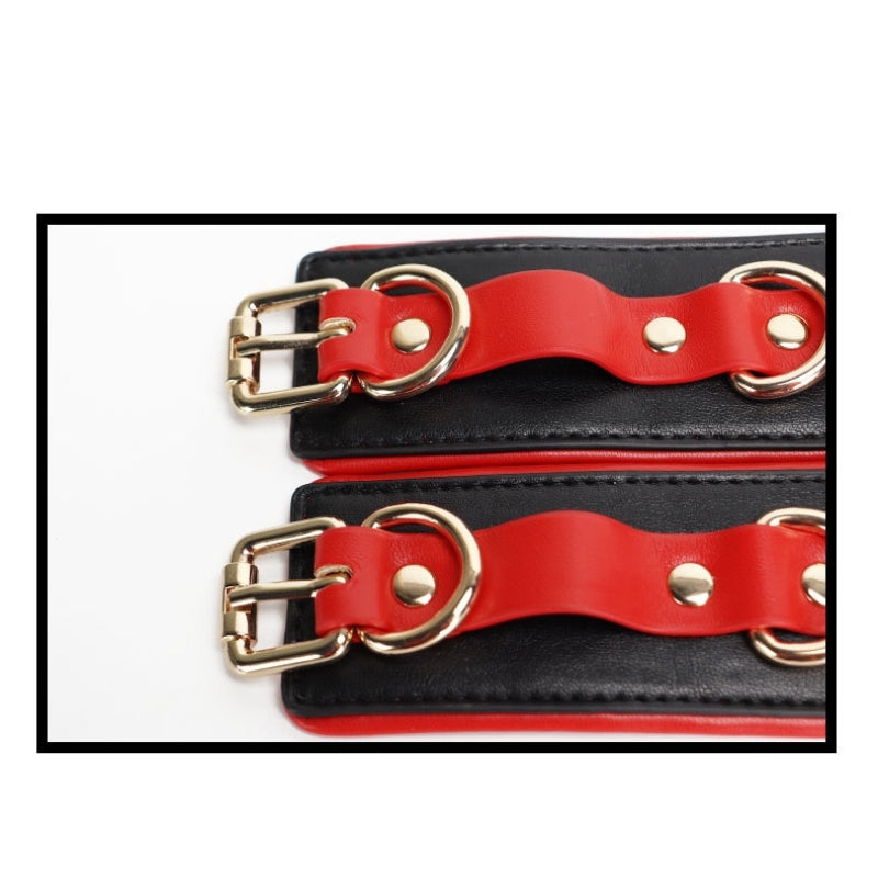 Wholesale Frisky Bedroom Restraint Kit With Cat Claw Paddle metal details
