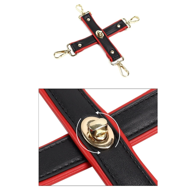 Wholesale Frisky Bedroom Restraint Kit With Cat Claw Paddle strap